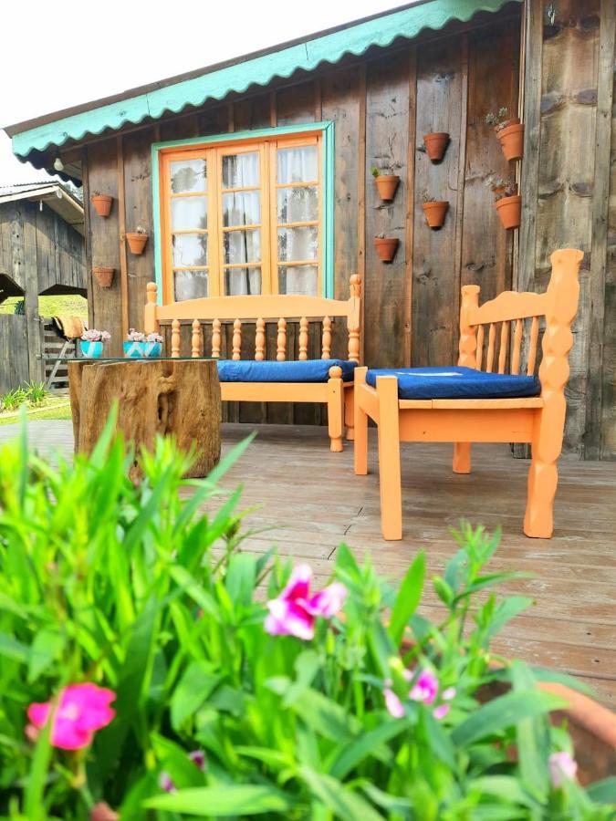 Sitio Recanto Da Guarda - Cabana Araucaria Bom Retiro  Exterior foto